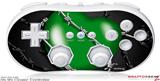 Wii Classic Controller Skin - Barbwire Heart Green