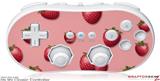 Wii Classic Controller Skin - Strawberries on Pink