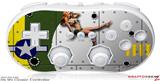 Wii Classic Controller Skin - WWII Bomber Plane