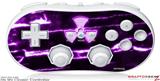 Wii Classic Controller Skin - Radioactive Purple