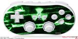 Wii Classic Controller Skin - Radioactive Green