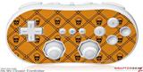 Wii Classic Controller Skin - Halloween Skull and Bones