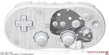 Wii Classic Controller Skin - Mushrooms Gray