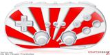 Wii Classic Controller Skin - Rising Sun Japanese Red