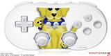 Wii Classic Controller Skin - Puppy Dogs on White