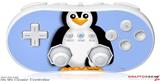 Wii Classic Controller Skin - Penguins on Blue