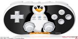 Wii Classic Controller Skin - Penguins on Black