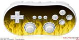 Wii Classic Controller Skin - Fire Yellow