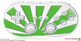 Wii Classic Controller Skin - Rising Sun Japanese Green