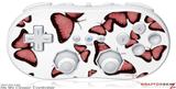 Wii Classic Controller Skin - Butterflies Pink