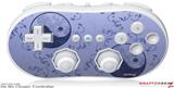 Wii Classic Controller Skin - Feminine Yin Yang Blue