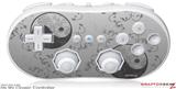 Wii Classic Controller Skin - Feminine Yin Yang Gray