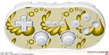 Wii Classic Controller Skin - Petals Yellow