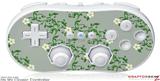 Wii Classic Controller Skin - Victorian Design Green