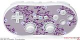 Wii Classic Controller Skin - Victorian Design Purple