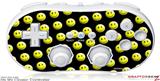 Wii Classic Controller Skin - Smileys on Black