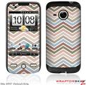 HTC Droid Eris Skin Zig Zag Colors 03