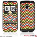 HTC Droid Eris Skin Zig Zag Colors 01