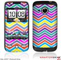 HTC Droid Eris Skin Zig Zag Colors 04