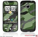 HTC Droid Eris Skin - Camouflage Green