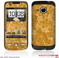 HTC Droid Eris Skin Triangle Mosaic Orange