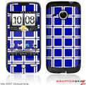 HTC Droid Eris Skin Squared Royal Blue