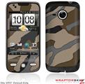 HTC Droid Eris Skin - Camouflage Brown