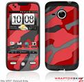 HTC Droid Eris Skin - Camouflage Red