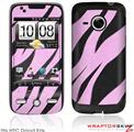 HTC Droid Eris Skin - Zebra Skin Pink