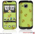 HTC Droid Eris Skin Anchors Away Sage Green