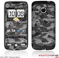 HTC Droid Eris Skin HEX Mesh Camo 01 Gray