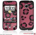 HTC Droid Eris Skin - Leopard Skin Pink