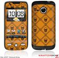 HTC Droid Eris Skin - Halloween Skull and Bones