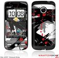 HTC Droid Eris Skin - Abstract 02 Red