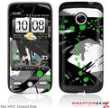 HTC Droid Eris Skin - Abstract 02 Green