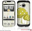 HTC Droid Eris Skin - Mushrooms Yellow