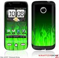 HTC Droid Eris Skin - Fire Green
