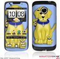 HTC Droid Eris Skin - Puppy Dogs on Blue