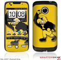 HTC Droid Eris Skin - Iowa Hawkeyes Herky on Gold