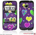 HTC Droid Eris Skin - Crazy Hearts