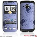 HTC Droid Eris Skin - Feminine Yin Yang Blue