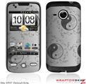 HTC Droid Eris Skin - Feminine Yin Yang Gray