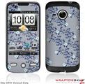 HTC Droid Eris Skin - Victorian Design Blue