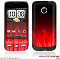 HTC Droid Eris Skin - Fire Red