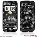 HTC Droid Eris Skin - Skulls Confetti White