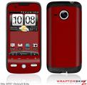 HTC Droid Eris Skin - Solids Collection Red Dark