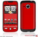HTC Droid Eris Skin - Solids Collection Red
