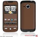 HTC Droid Eris Skin - Solids Collection Chocolate Brown