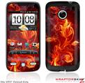 HTC Droid Eris Skin - Fire Flower