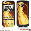 HTC Droid Eris Skin - Mystic Vortex Yellow